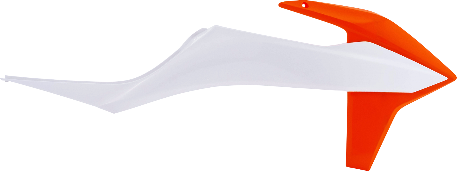 Acerbis Radiator Shroud - OEM Orange/OEM White KTM