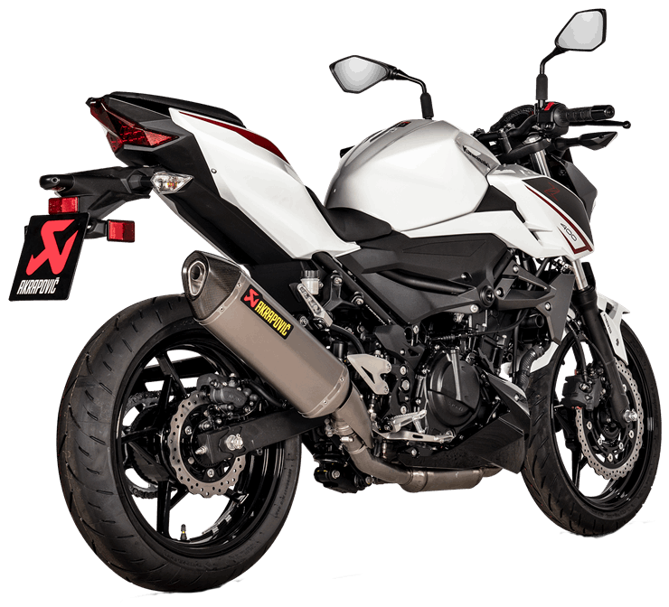 Akrapovic Homologated Slip-On Exhaust Kawasaki Ninja 400 / Z400 2018-2023
