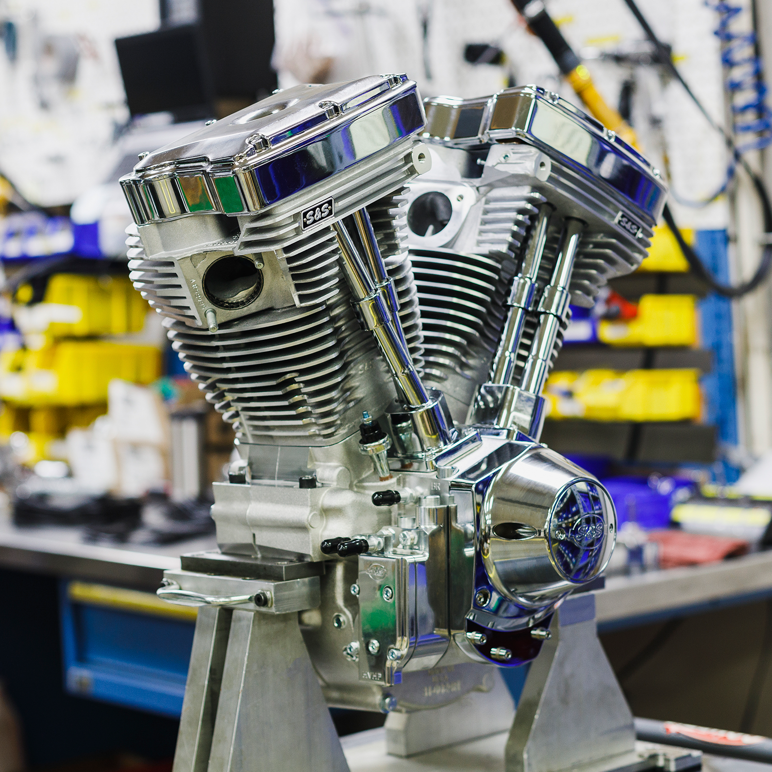 S&S CYCLE V124 Long Block Engine