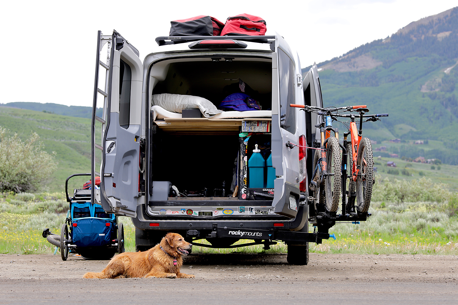 Rockymounts  Backstage Bike Rack With 2" Hitch