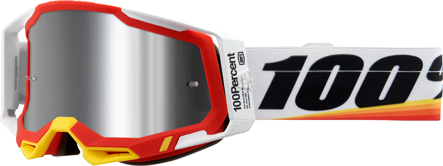 100% Racecraft 2 Goggle — Mirrored Lens