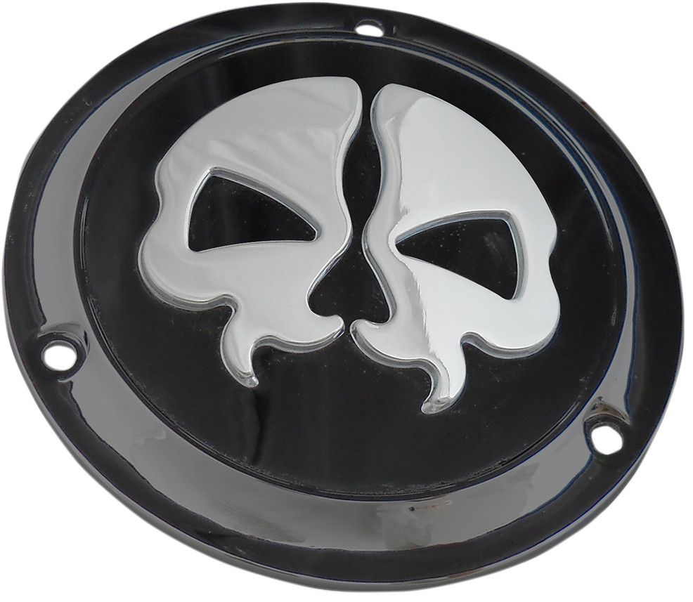 Drag Specialties Split Skull Derby Cover