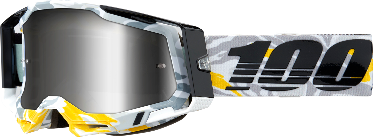 100% Racecraft 2 Goggle — Mirrored Lens