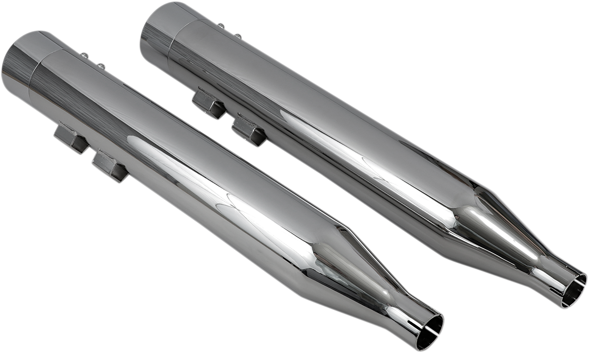 BASSANI XHAUST DNT Straight Can Slip-On Mufflers