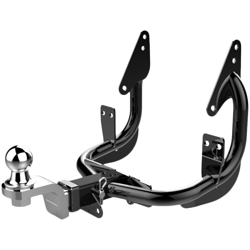 KHROME WERKS Receiver Trailer Hitch — Low-Mount