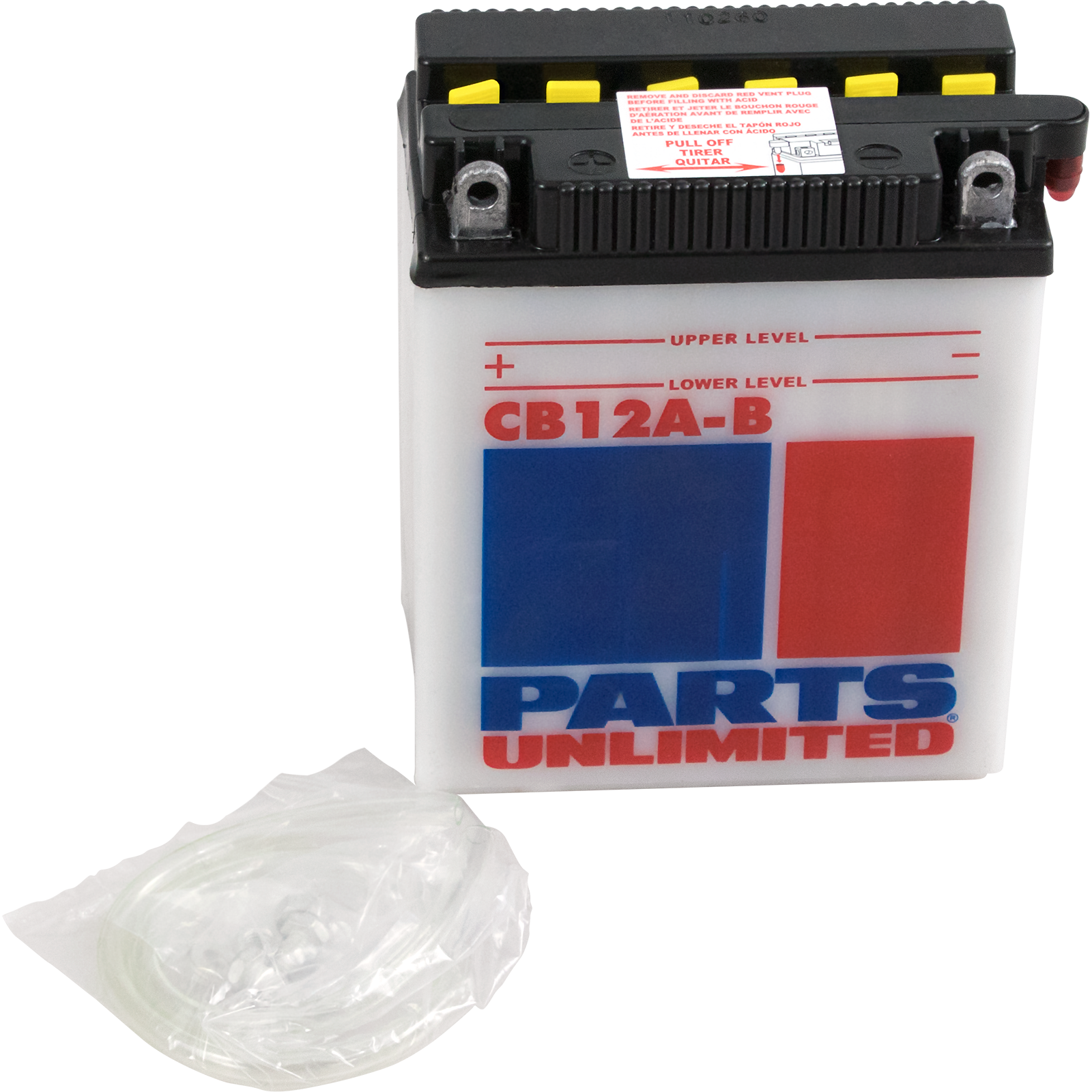 Parts unlimited Battery - YB12A-B 1989-1990 Honda XL600V Transalp / 1989-1990 Honda GB500 / 1986-1987 Honda VFR700F2 Interceptor 