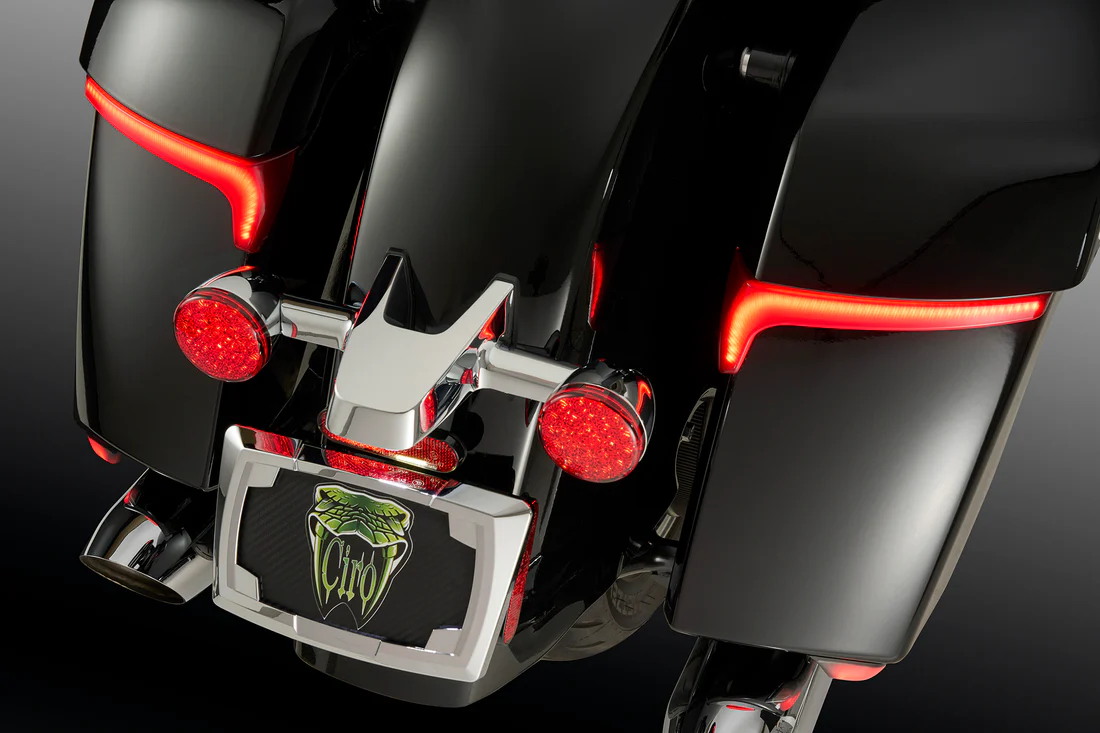 Ciro Rydeculture Bryant M1 Saddlebag Lights For Indian 2021-2025