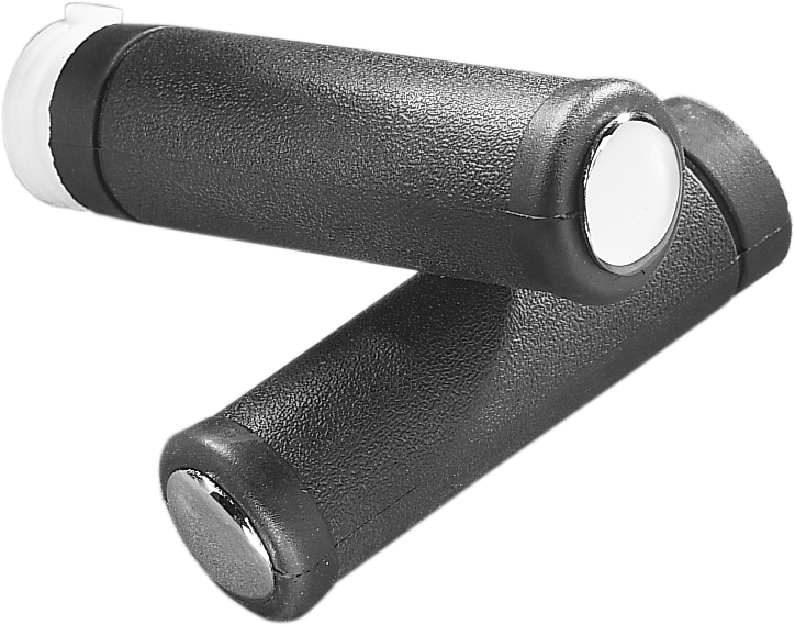 Drag specialties Replacement OEM-Style Rubber Grips - Single Throttle Harley Davidson