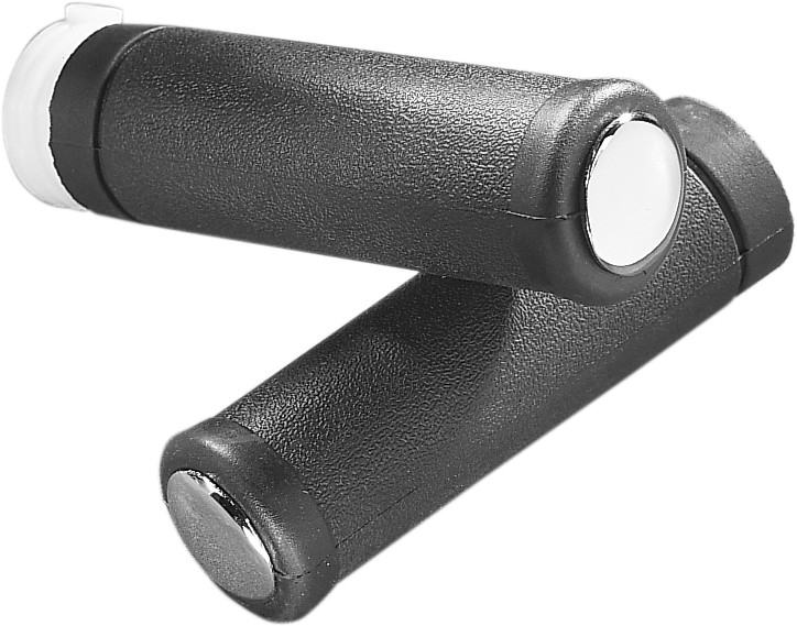 Drag specialties Replacement OEM-Style Rubber Grips - Single Throttle Harley Davidson