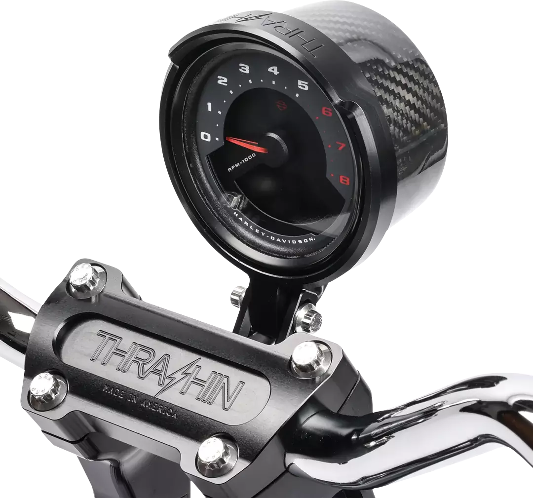 Thrashin Supply Gauge Relocation Kit For Harley Softail FXLRS 2022-2025