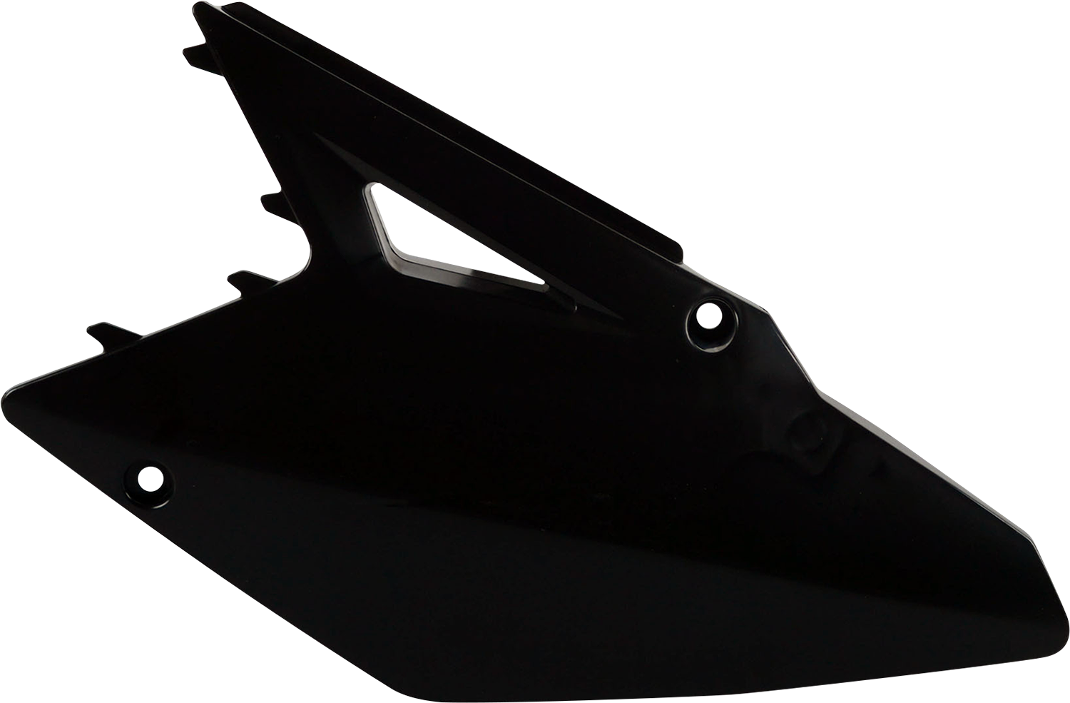 Polisport Side Panels - OEM Black - RMZ 450 2008-2017 Suzuki RMZ450