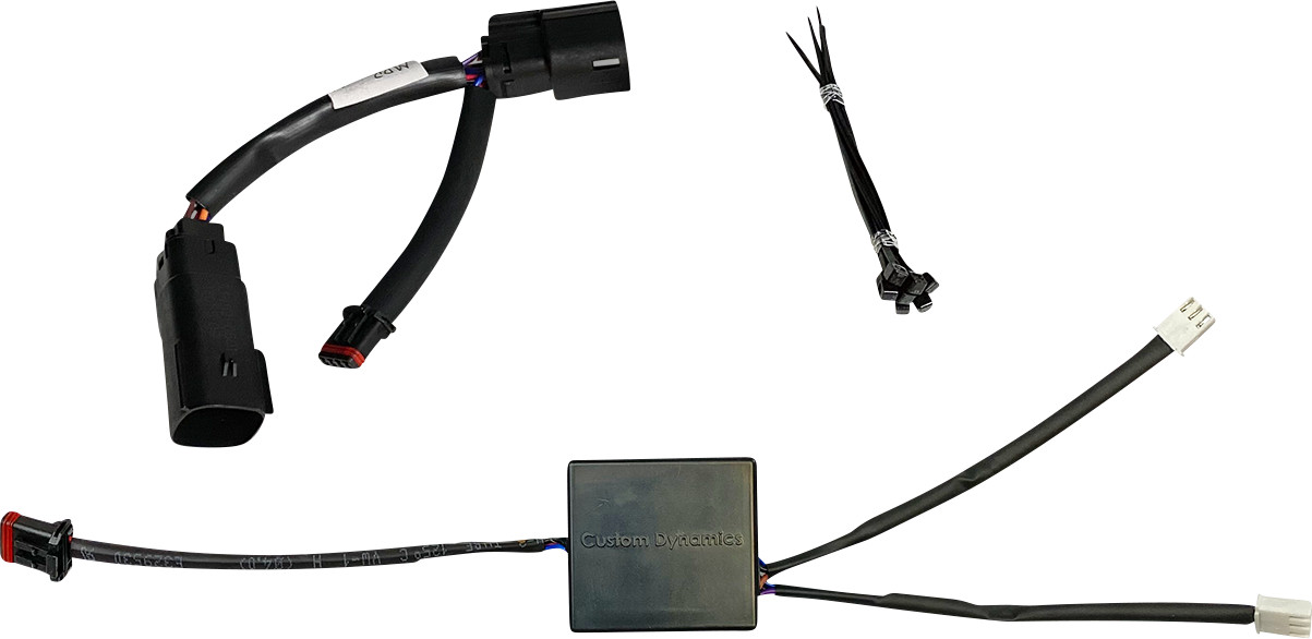 Custom Dynamics Alternating Brake Light Strobe Module For Harley Road / Street Glide 2010-2013