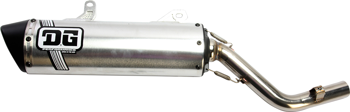 DG Performance V2 Slip-On Exhaust Honda XR250L 1991-1996