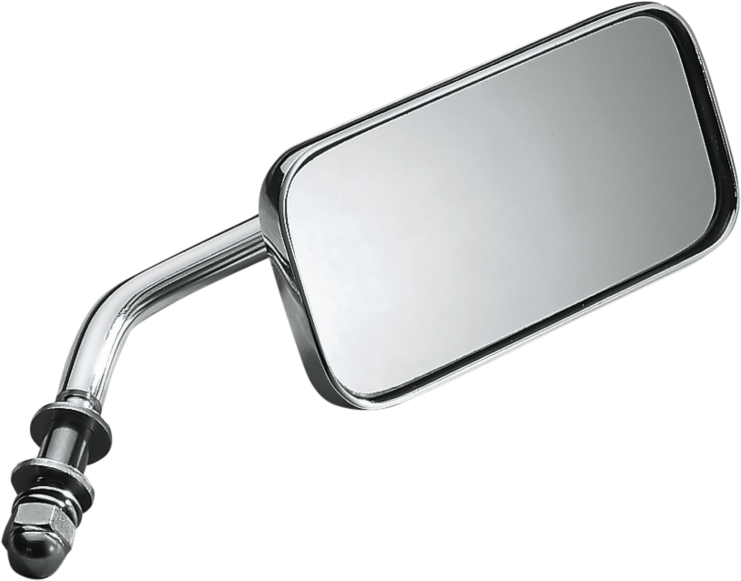 Drag specialties Mirror - Side View - Rectangle - Chrome - Each