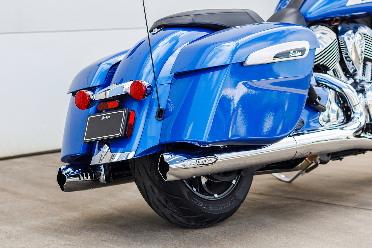 S&S Cycle Fishtail Slip-Ons For Indian Touring 2014-2025