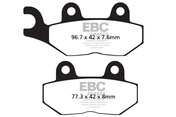 EBC FA214HH Double-H Sintered Front Brake Pads