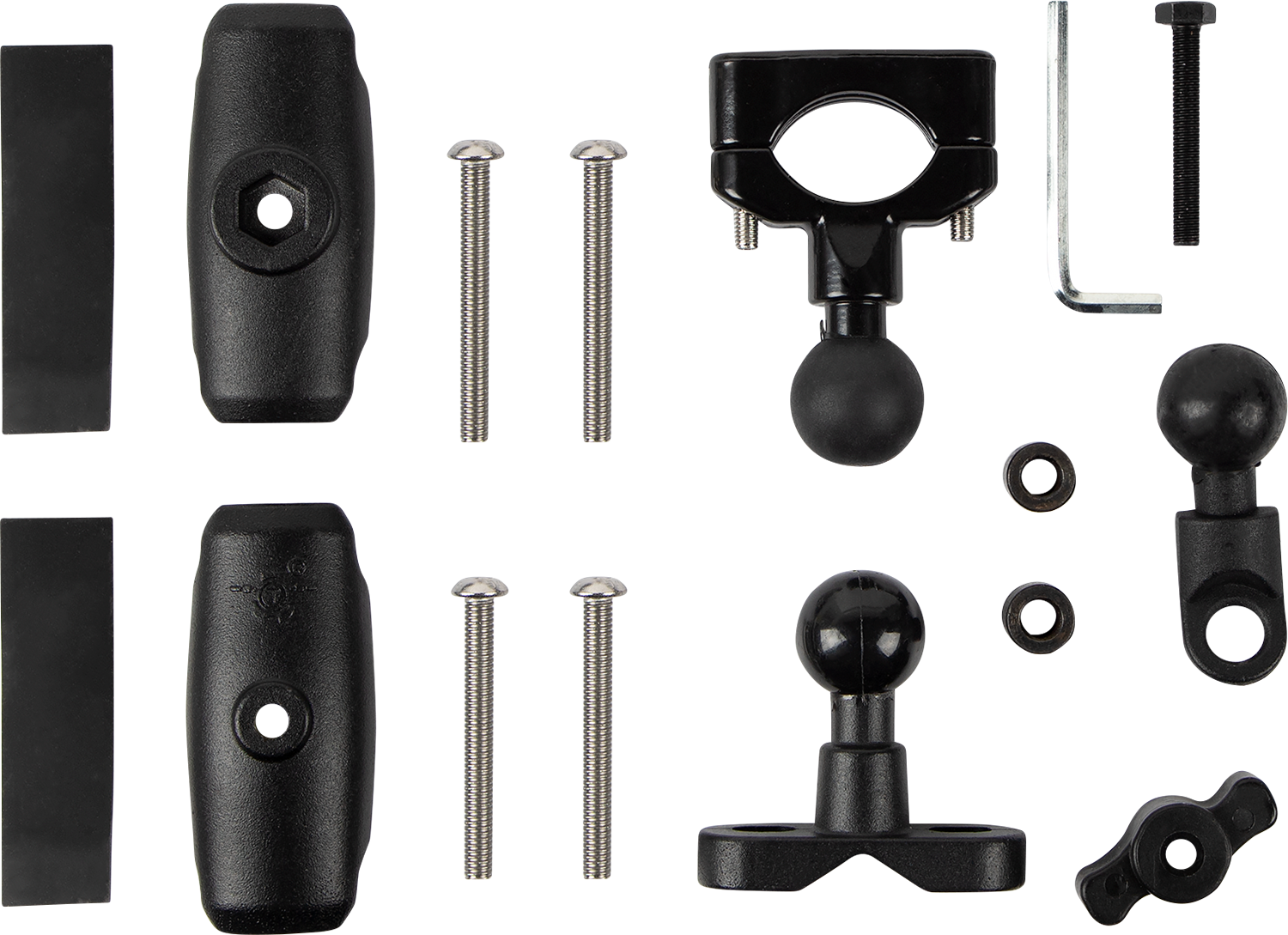 RIDEPOWER Phone Inductive Wireless Charging Mount with Quick Disconnect Power Cable