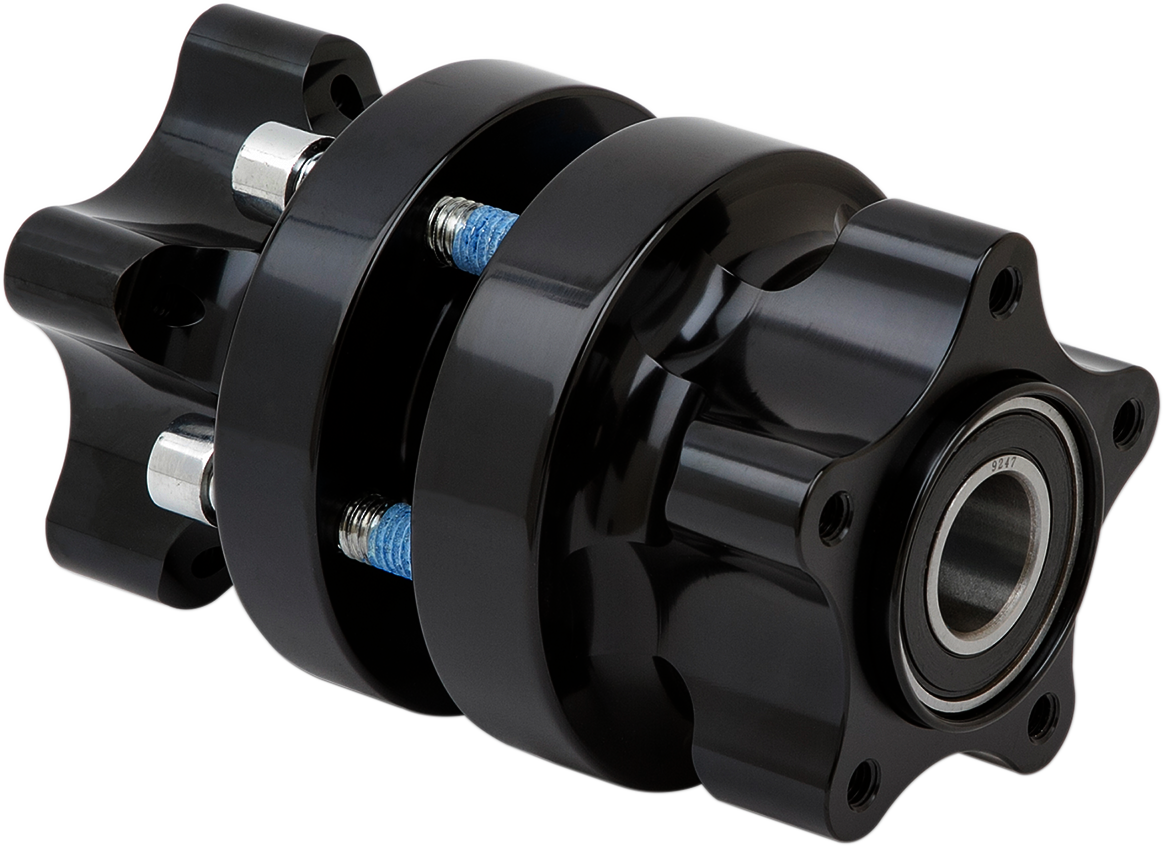Arlen ness Hub - Cartridge - Front/Dual Disc - Black - Fat Bob 2018-2023 Harley Davidson FXFBS Fat Bob 114 / 2018-2019 Harley Davidson FXFB Fat Bob 107 / 2022-2022 Harley Davidson FXBBS Street Bob 114