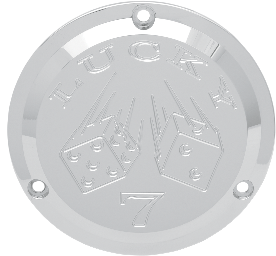 JOKER MACHINE Chrome Billet Derby Cover