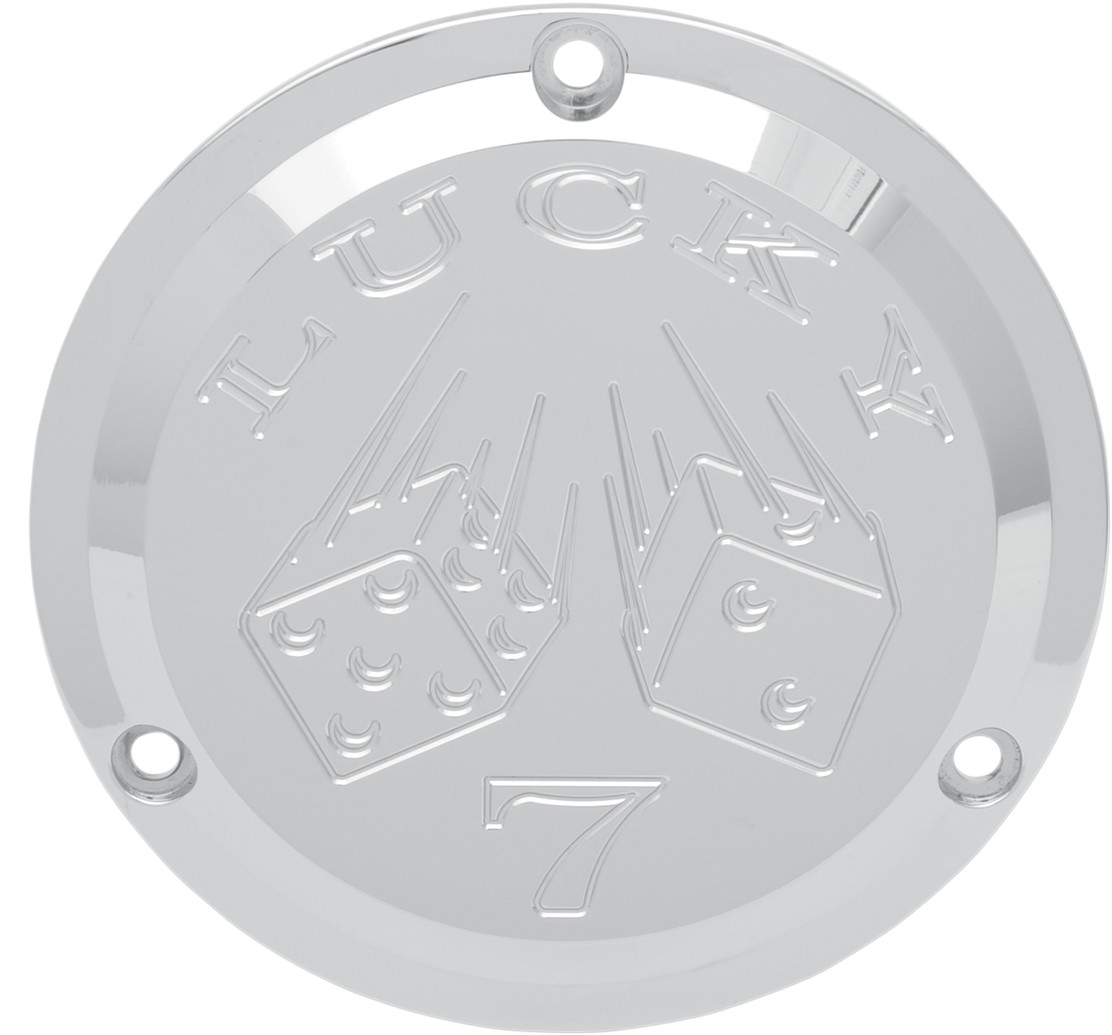 JOKER MACHINE Chrome Billet Derby Cover