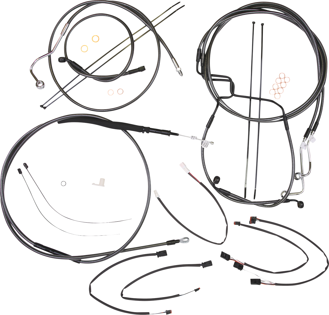Black Pearl™ Designer Handlebar Installation Kit