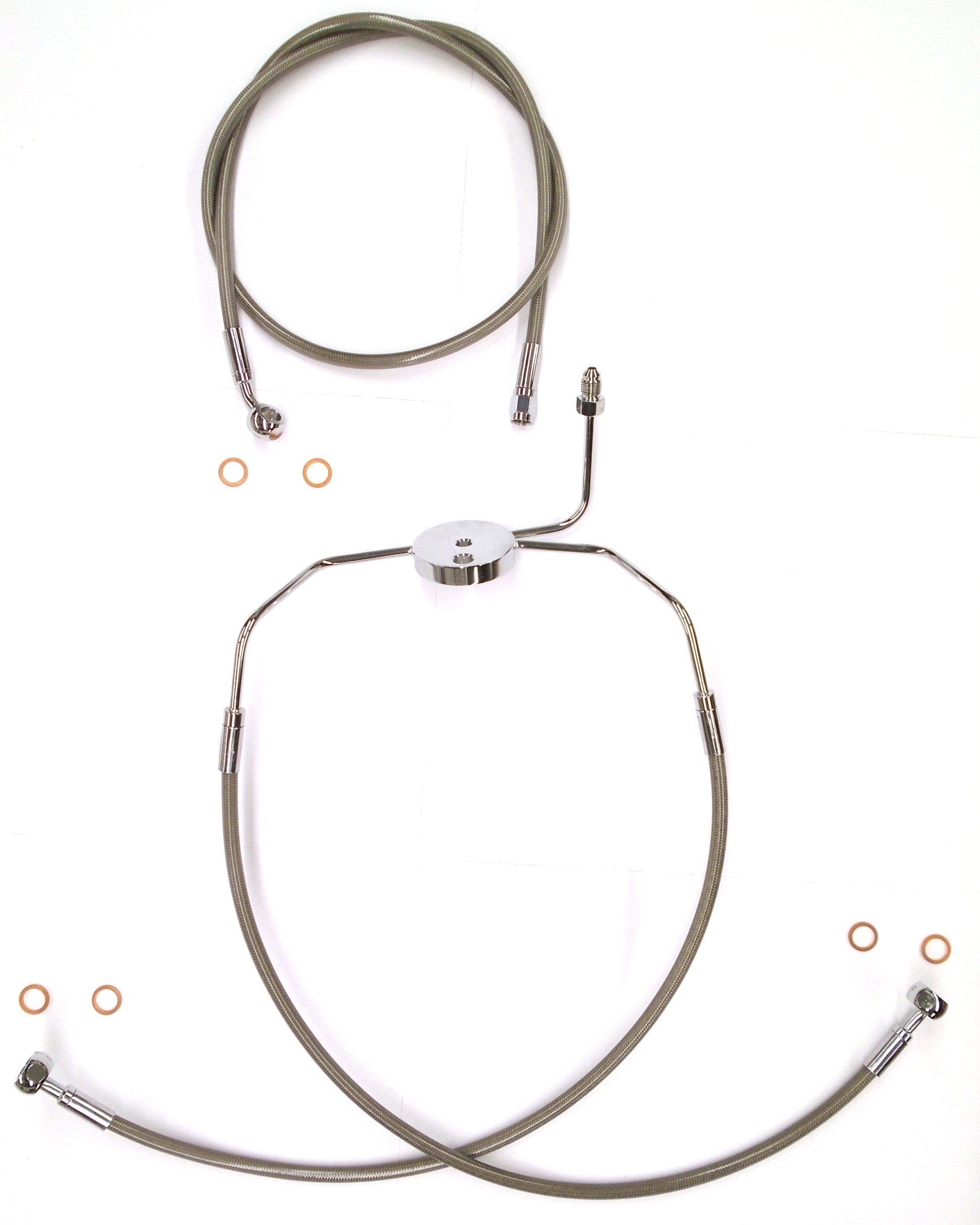 MAGNUM SHIELDING XR Stainless Extreme Response Front Brakeline Kit