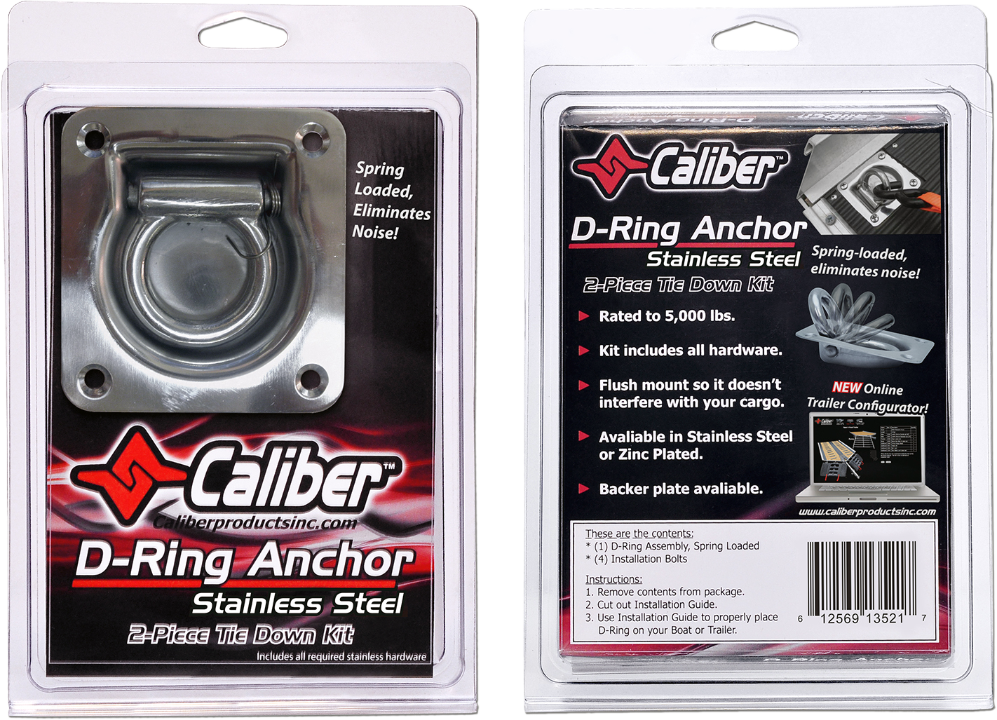 CALIBER D-Ring Anchor Kits