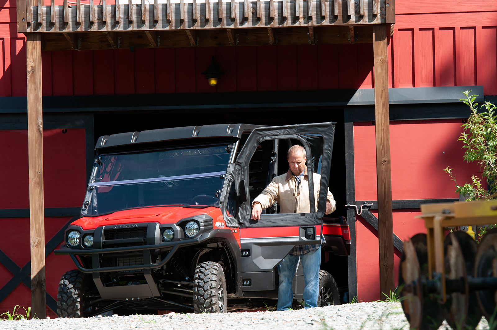 Seizmik Upper Door Kit - Kawasaki - Mule Pro