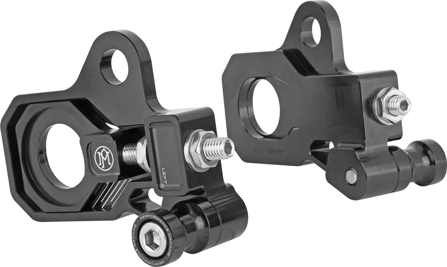 Performance Machine Rear Axle Adjuster Kit For Harley Touring 2009-2026