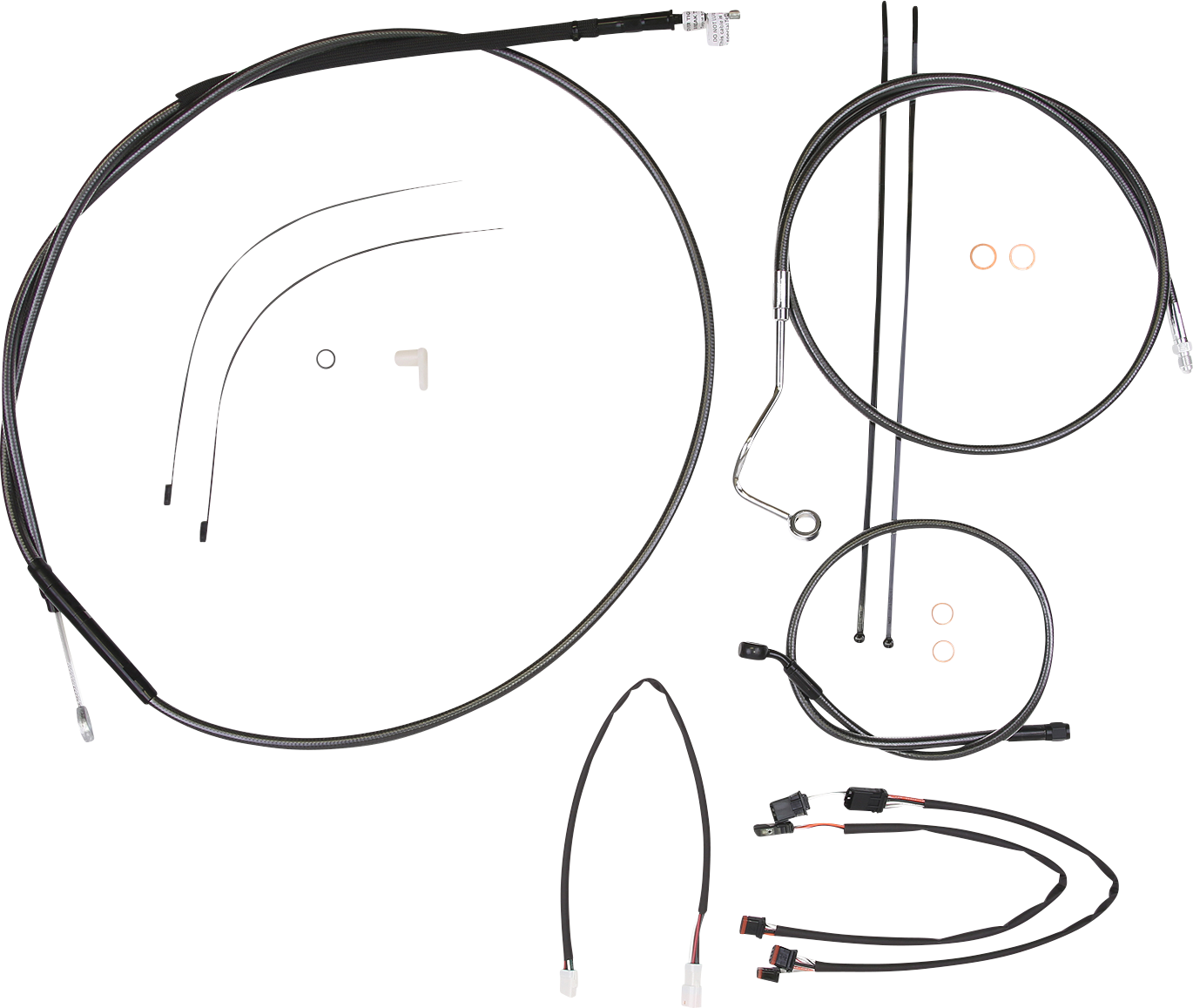 Black Pearl™ Designer Handlebar Installation Kit