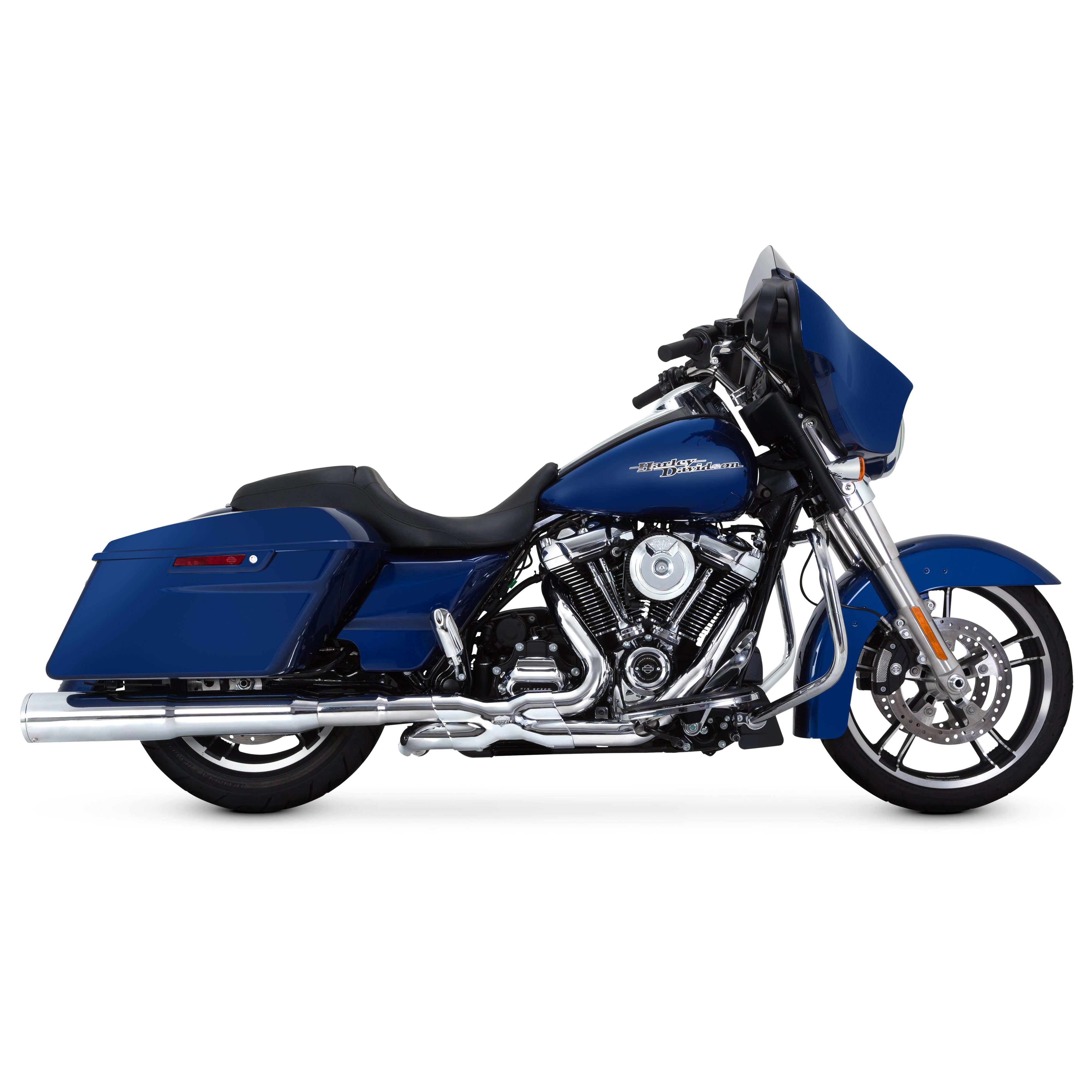 Vance & hines Power Duals Head Pipe - Chrome Harley Davidson