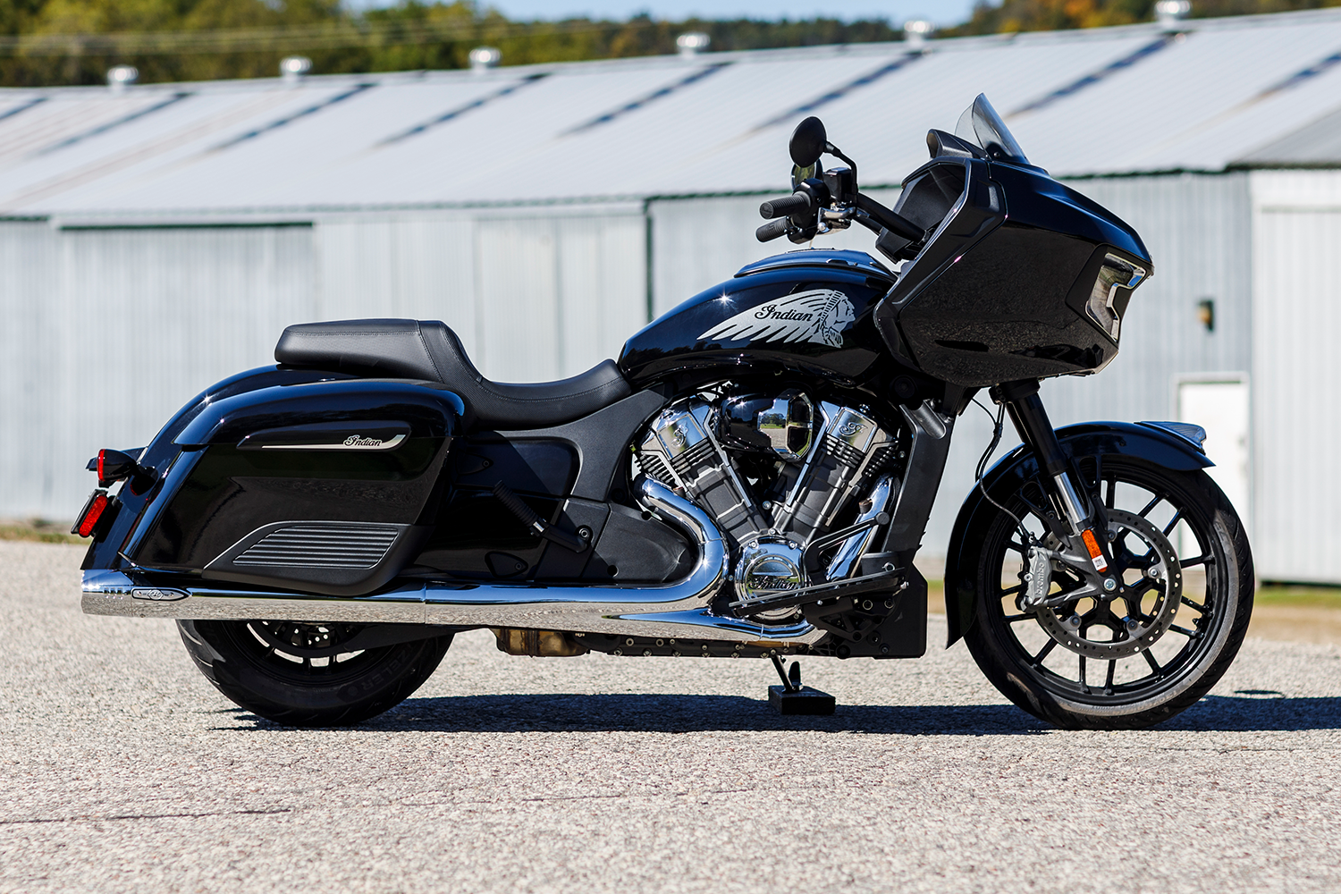 S&S Cycle Fishtail Slip-Ons For Indian Touring 2014-2025