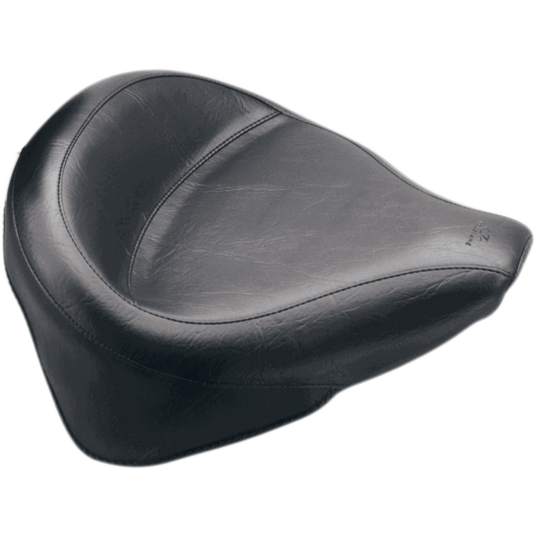 Mustang Wide Touring Solo Seat For Harley Softail 1984-1999