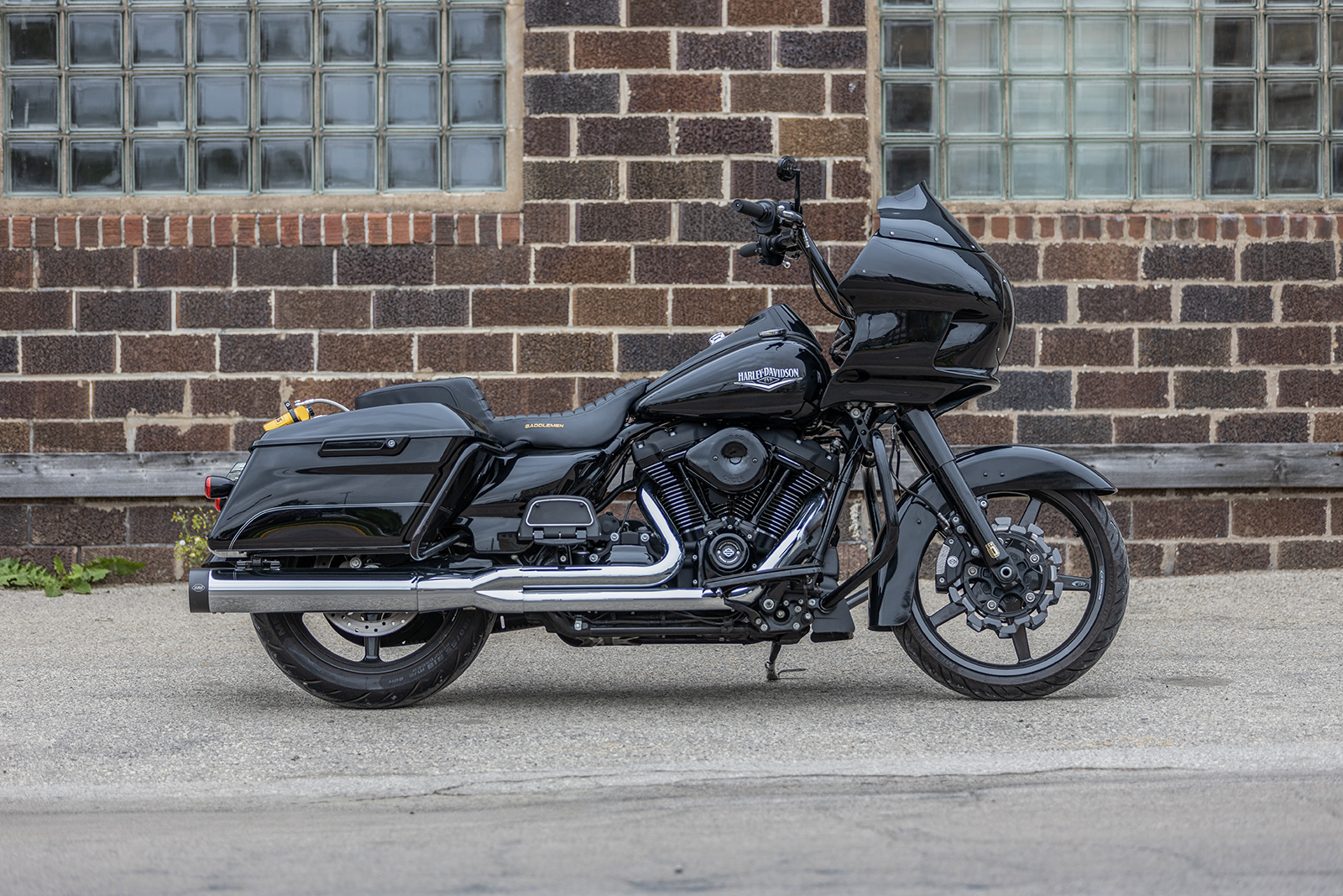 S&S Cycle Sidewinder 2-Into-1 Exhaust For Harley Touring 1995-2016
