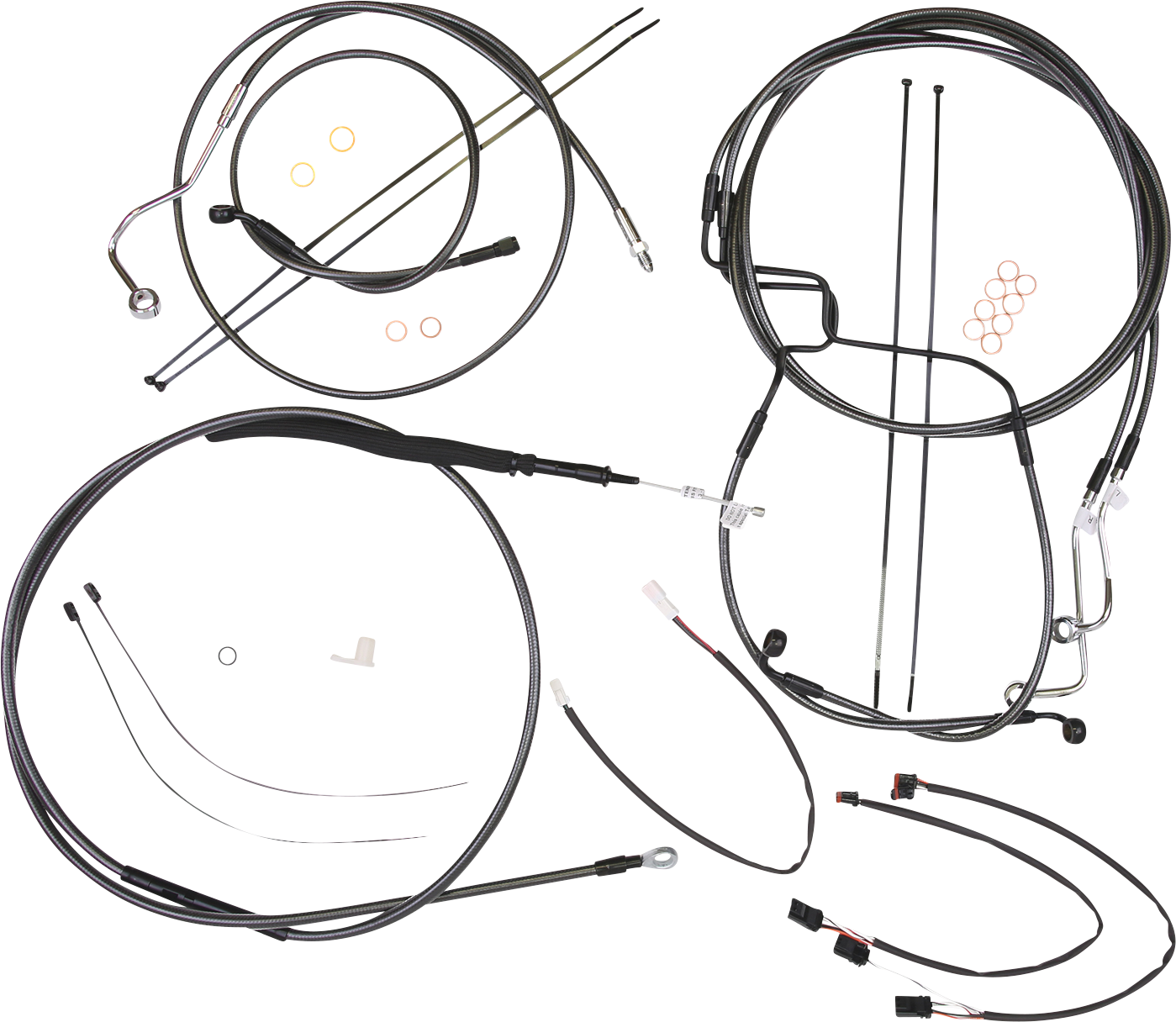 Black Pearl™ Designer Handlebar Installation Kit