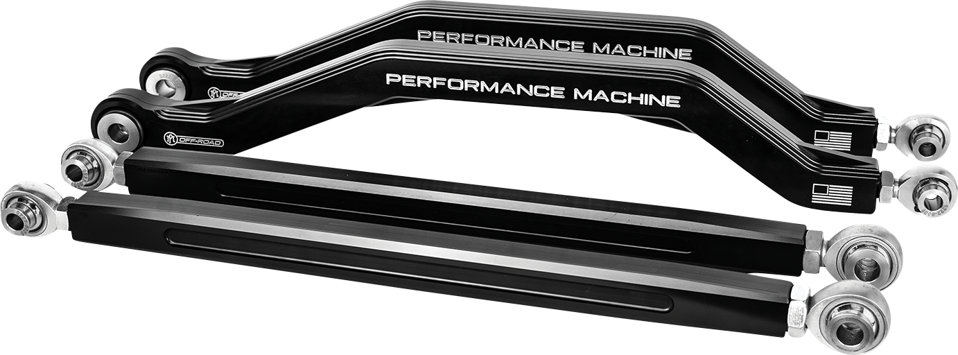 Performance Machine Off-Road High Clearance Radius Rods Polaris RZR Turbo S 2018-2021