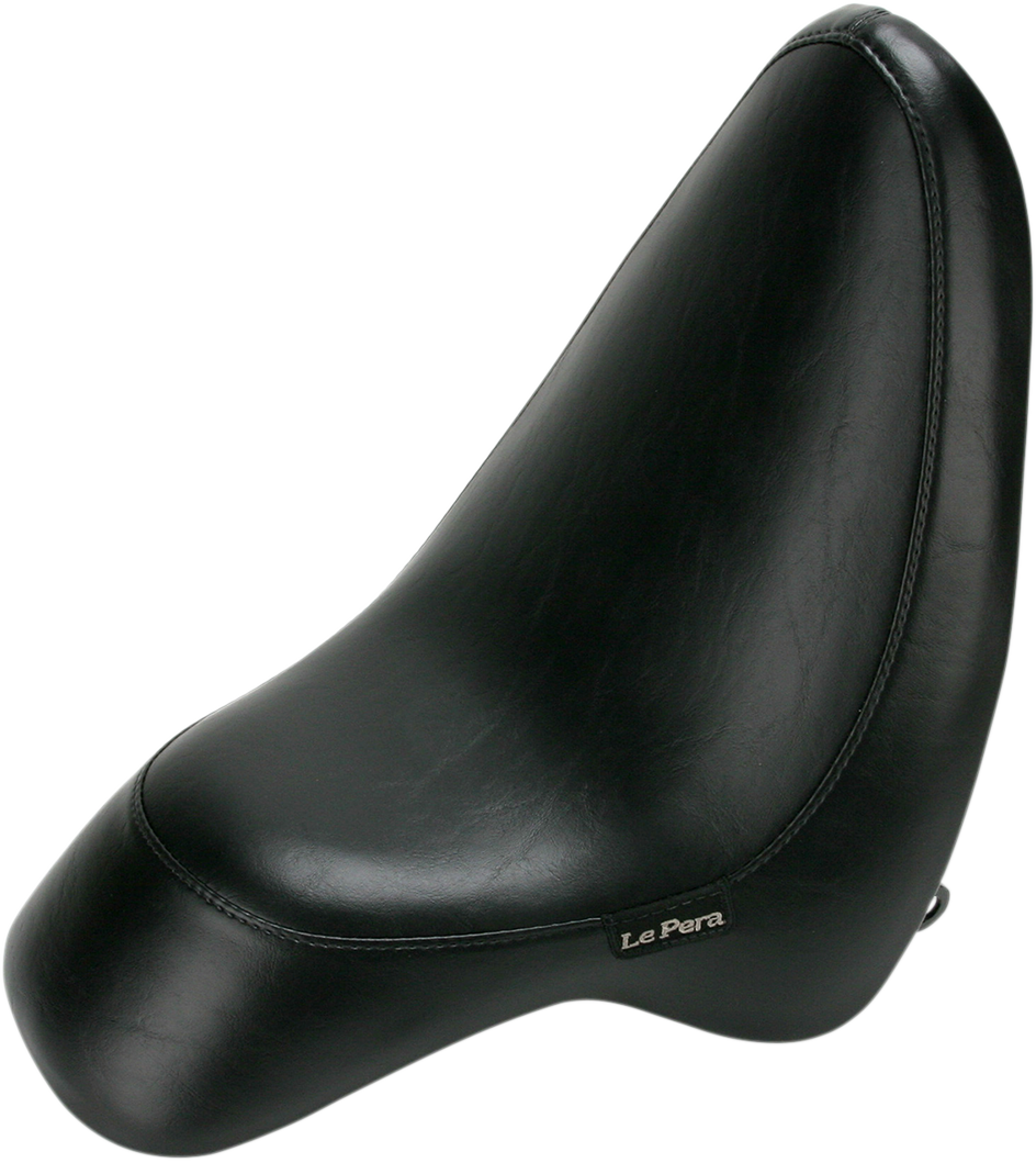 Le pera Silhouette Solo Seat - Smooth/Bullet - Black - Softail '00-'07 Harley Davidson