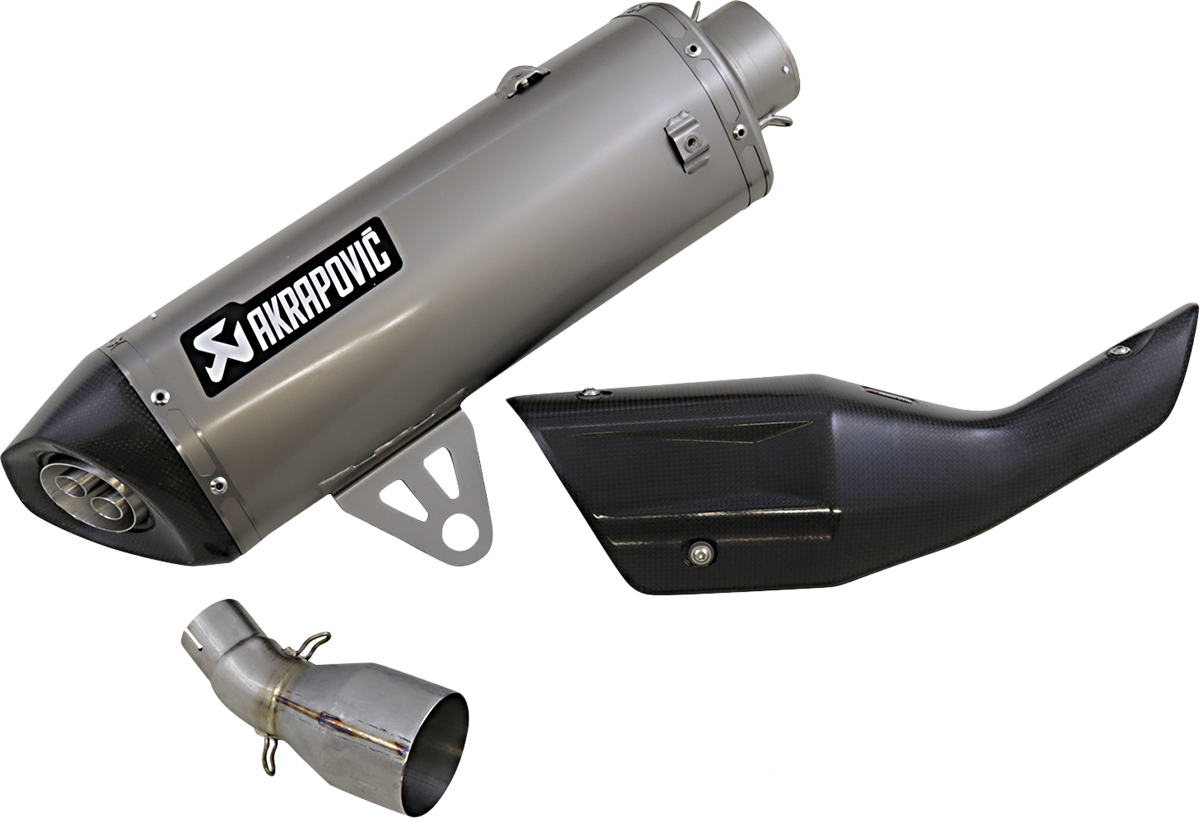 AKRAPOVIC Titanium Slip-On Line Scooter Muffler