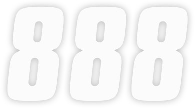 Factory effex FX Factory Number 8 - White - 6"