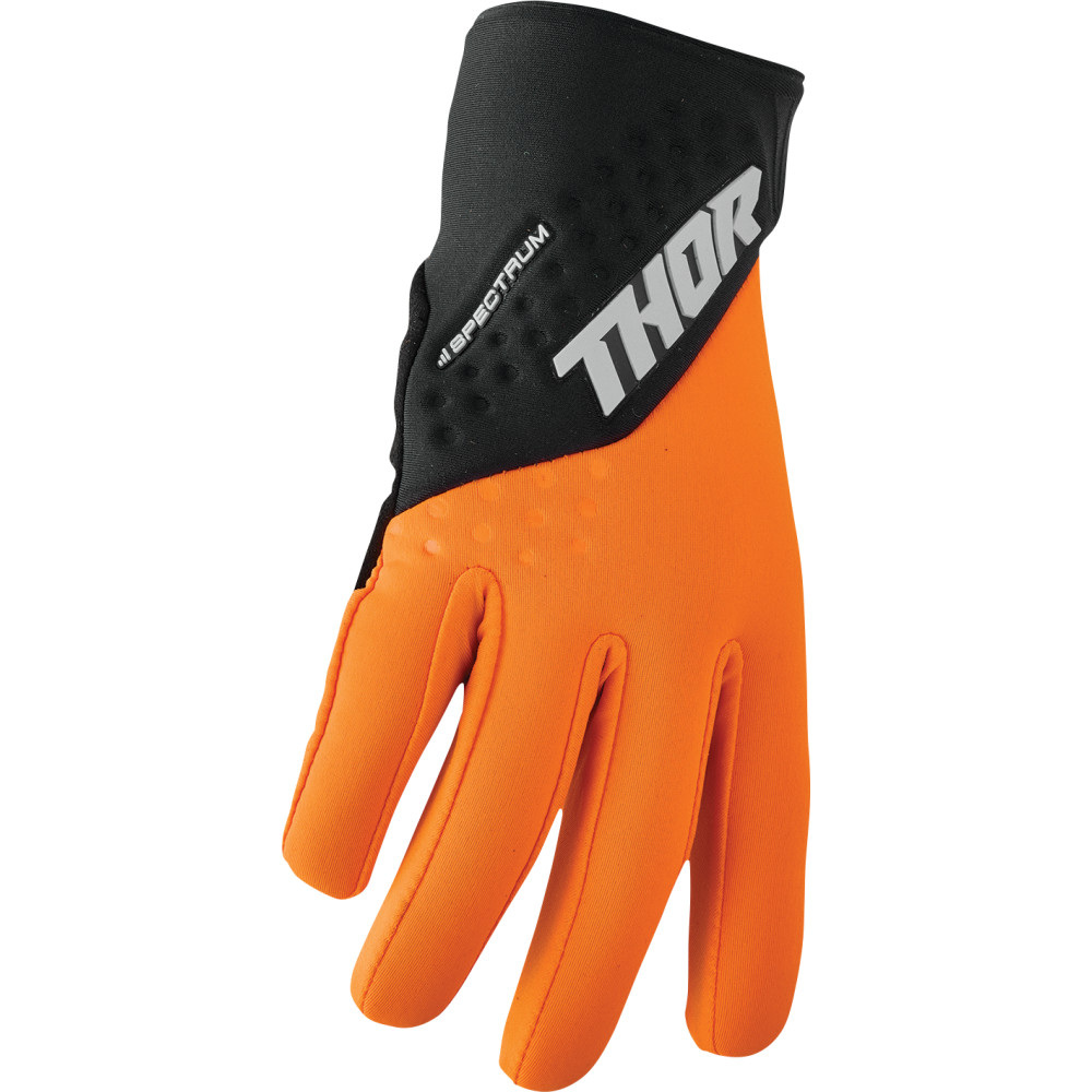 Thor Spectrum Cold Gloves - Orange/Black | XS