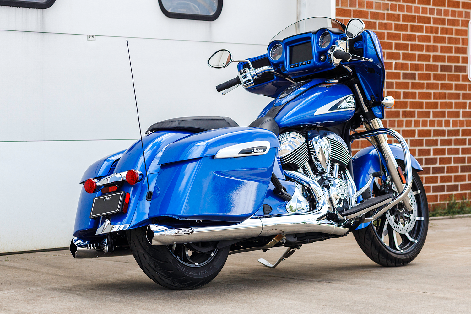 S&S Cycle Fishtail Slip-Ons For Indian Touring 2014-2025