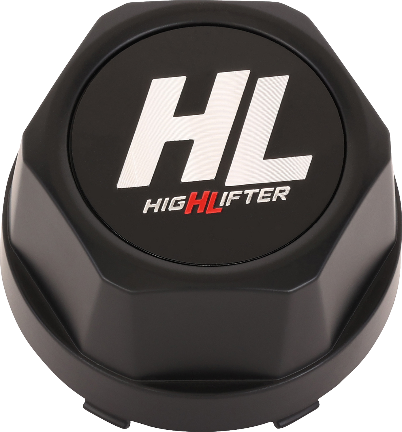 High lifter Center Cap - Replacement/Wheel - Snap-In - 4/110 - Black