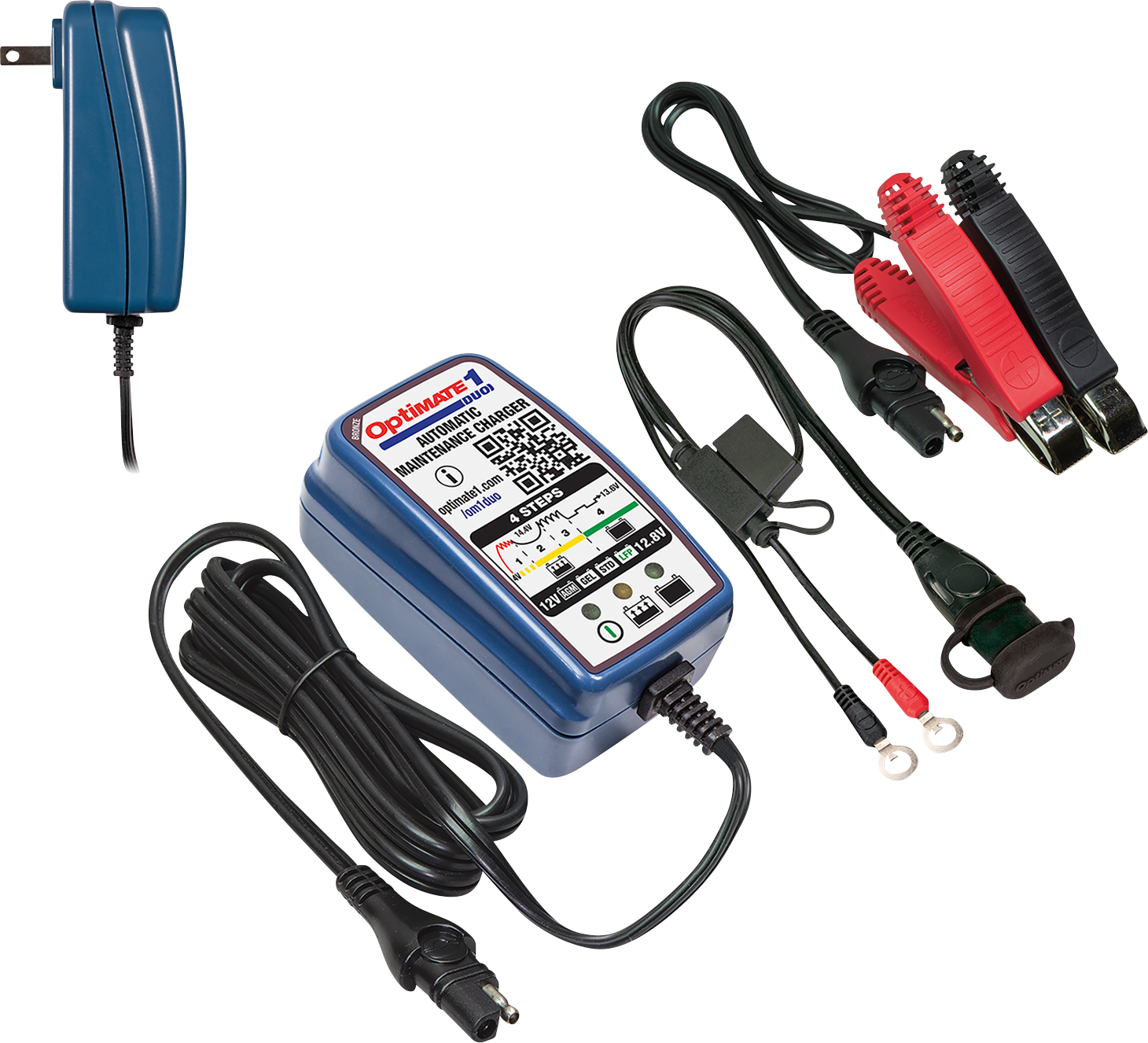 Tecmate Optimate™ 1 Voltmatic Bronze Series Battery Charger/Maintainer 0.6A