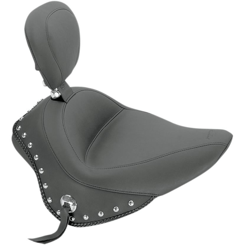 MUSTANG Wide Solo Seat with Removable Backrest