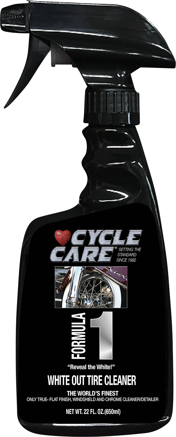 Cycle Care Formula 1 White Wall Tire Cleaner