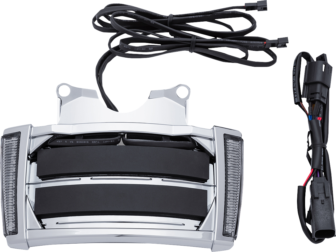 Ciro LED Lighted License Plate Frame For Harley Touring 2014-2025