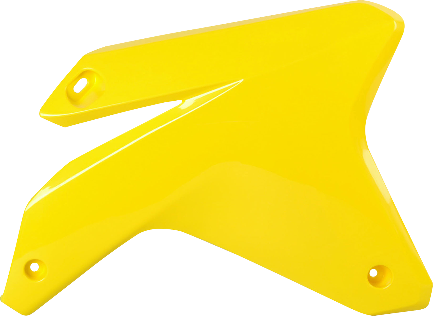 Polisport Radiator Cover - '01 RM Yellow - RMZ 450 2005-2006 Suzuki RMZ450