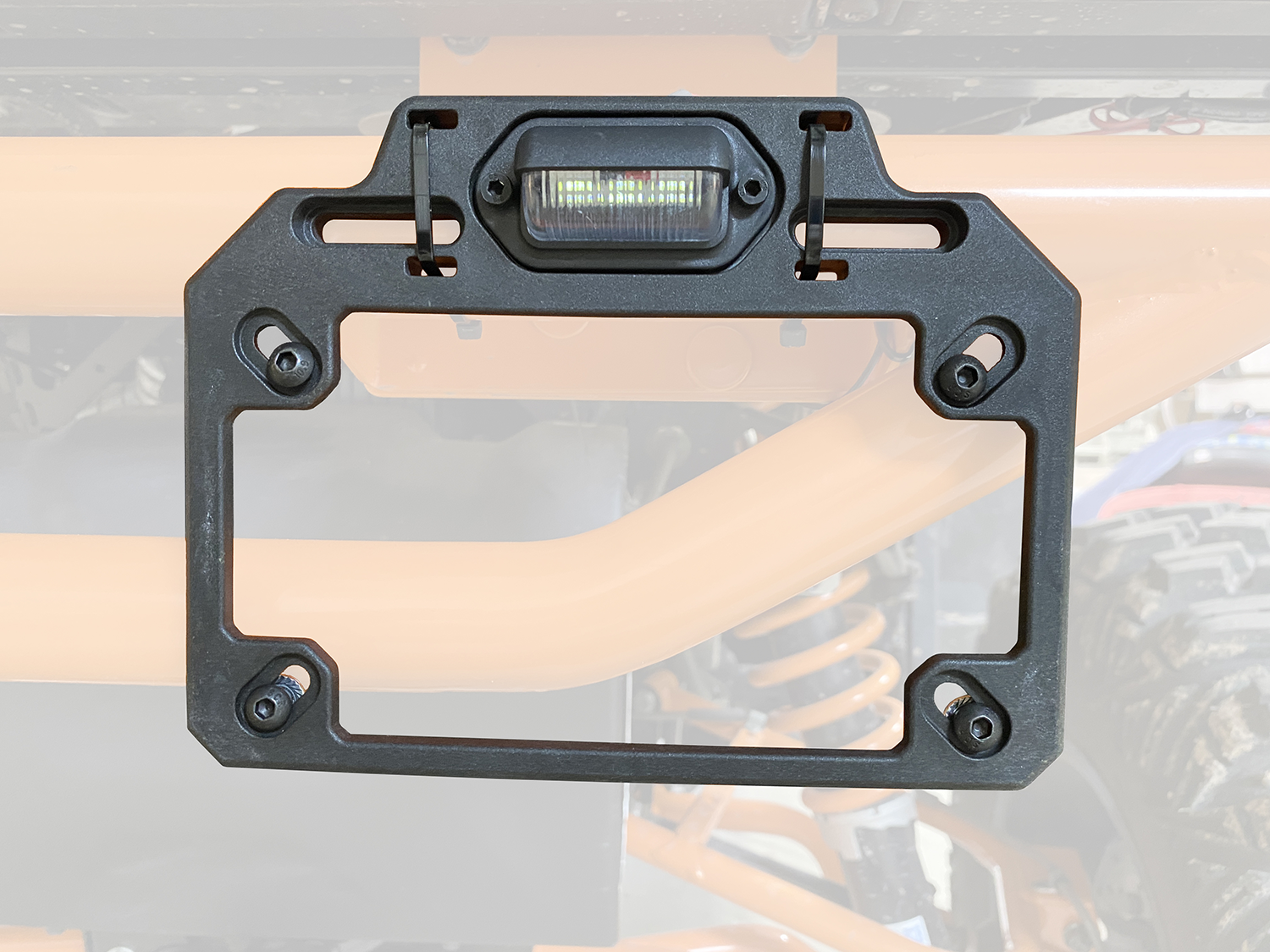 License Plate Mount