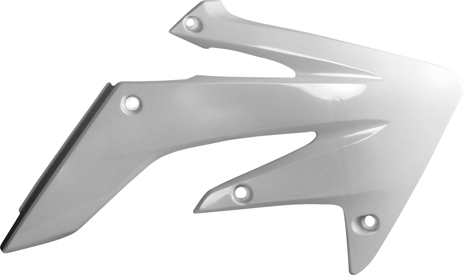 Polisport Radiator Cover - White - CRF 250R 2004-2009 Honda CRF250R
