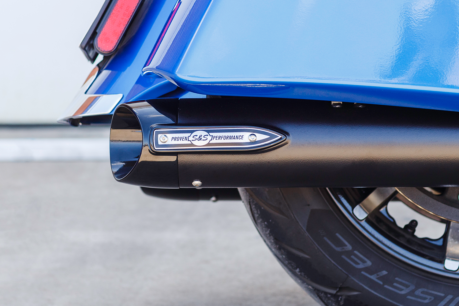 S&S Cycle Broadhead Slip-On Mufflers For Indian Touring 2014-2025